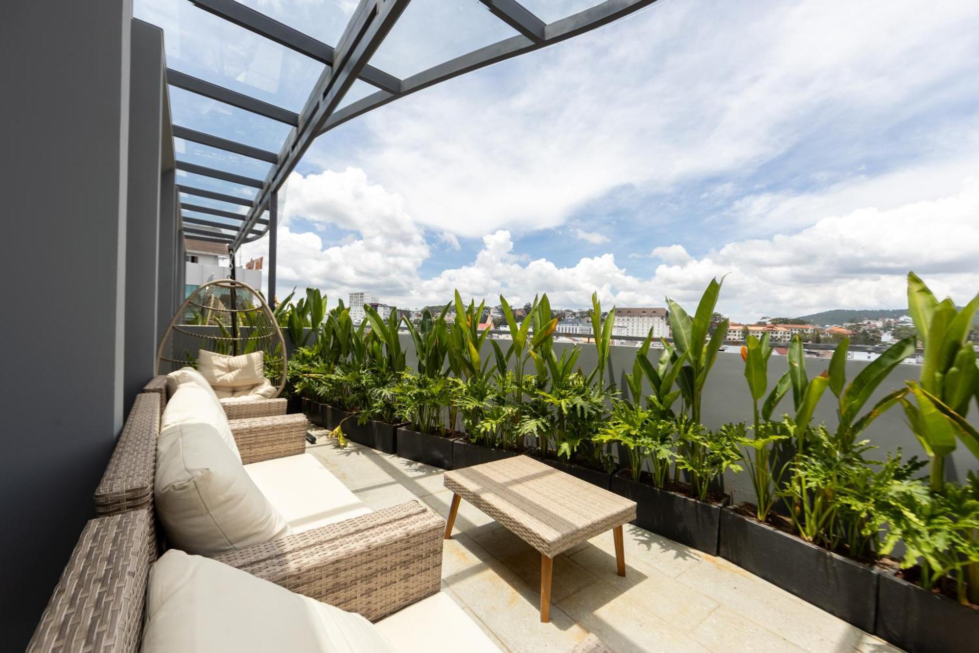 Ttr Central Apart Hotel Dalat Exterior foto